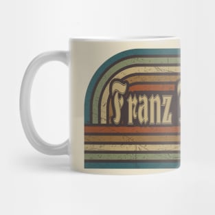 Franz Ferdinand Vintage Stripes Mug